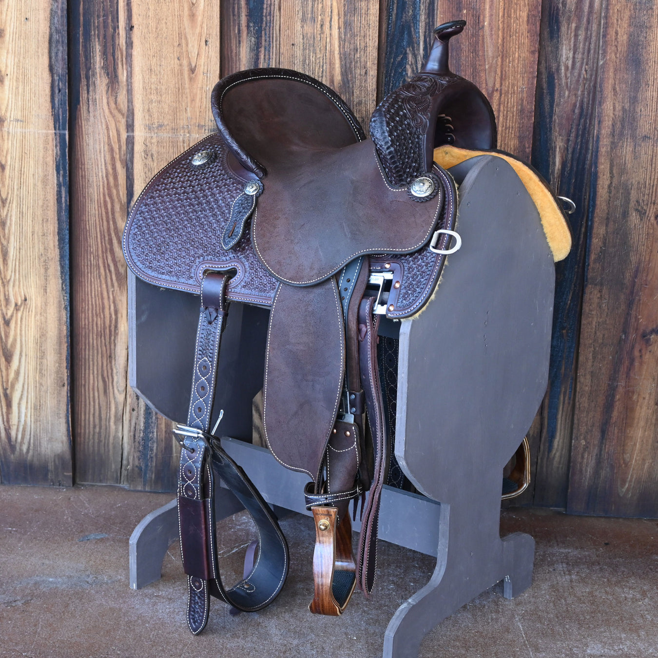 13.5" USED MARTIN STINGRAY BARREL SADDLE Saddles - Used Martin Saddlery