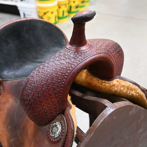 13" USED MARTIN BTR BARREL SADDLE Saddles - Used Martin Saddlery