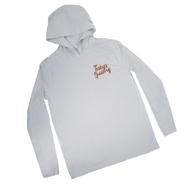 Teskey's Outfitter Performance Hoodie - Pearl TESKEY'S GEAR - Sweatshirts & Hoodies Teskey's
