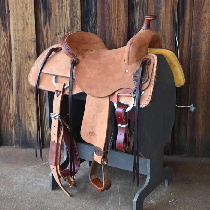 16" JEFF SMITH BUSTER WELCH RANCH CUTTER SADDLE Saddles - New Jeff Smith