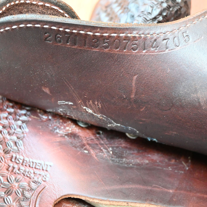 13.5" USED MARTIN STINGRAY BARREL SADDLE