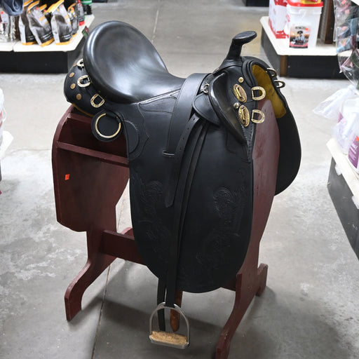 15" USED STOCKMAN BUSH RIDER AUSTRALIAN SADDLE Saddles - Used Stockman's