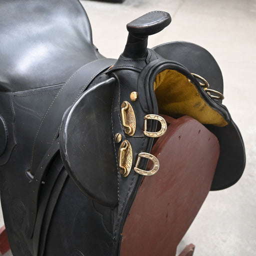 15" USED STOCKMAN BUSH RIDER AUSTRALIAN SADDLE Saddles - Used Stockman's