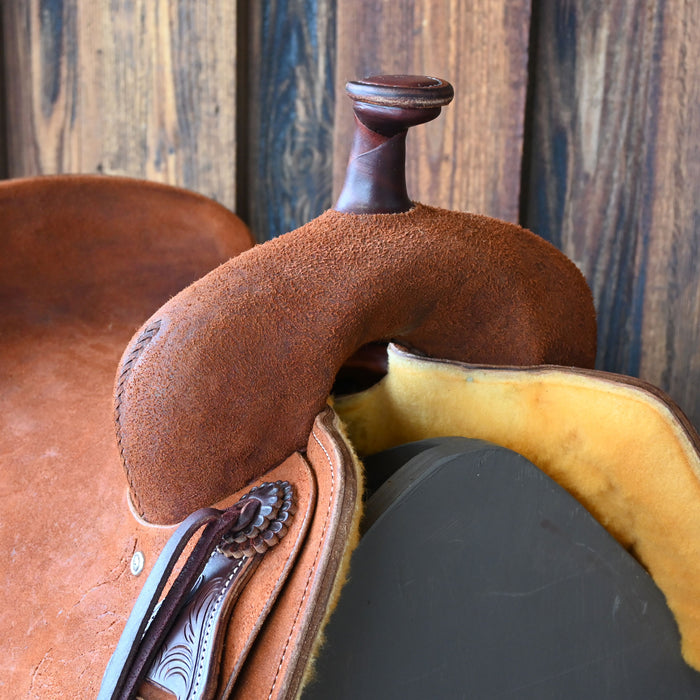 16" JEFF SMITH BUSTER WELCH RANCH CUTTER SADDLE Saddles - New Jeff Smith