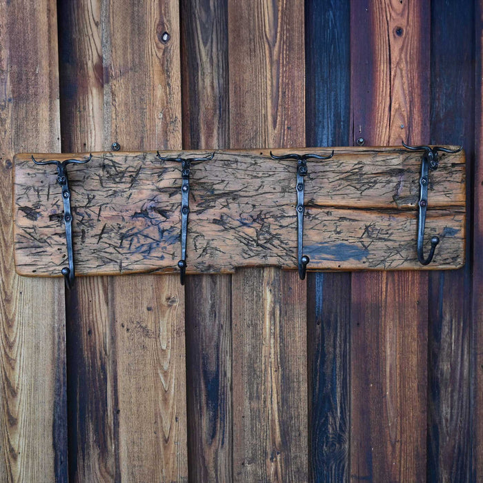 Vintage Longhorn Hat Rack
