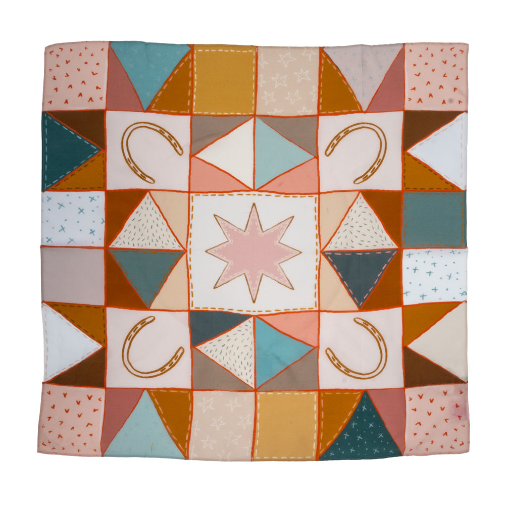 Horseshoe Patchwork Wild Rag