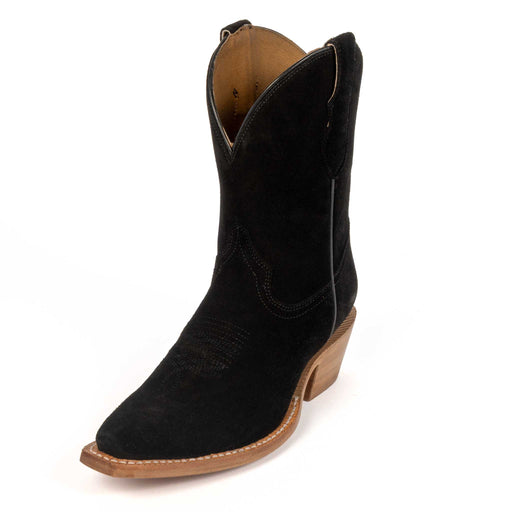 RW Ranch Women's Snip Toe Black Roughout Western Boot WOMEN - Footwear - Boots - Western Boots R Watson