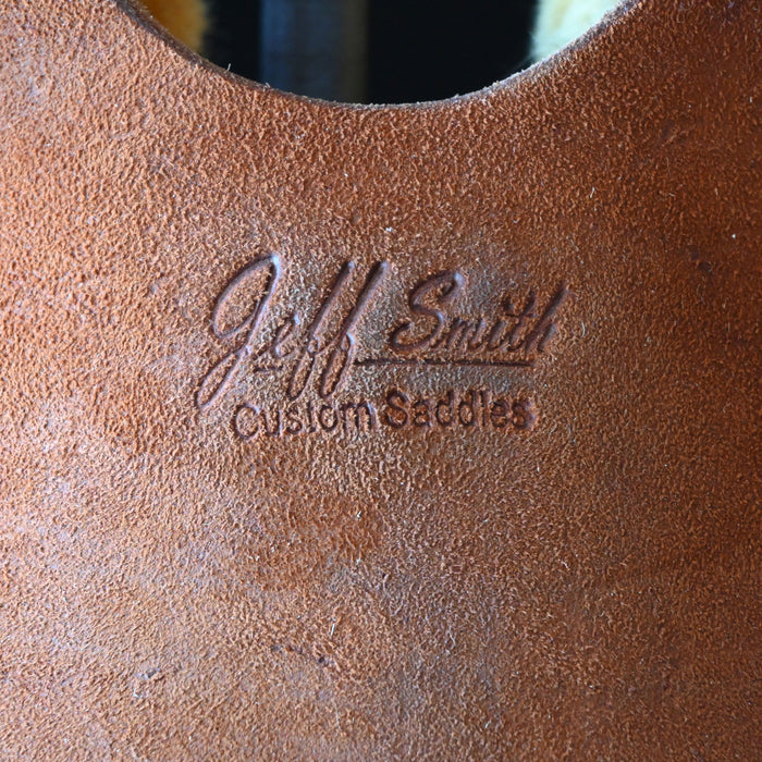 16"  DEMO JEFF SMITH BUSTER WELCH RANCH CUTTER SADDLE