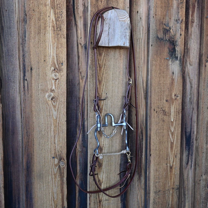 Josh Ownbey Tall Correction Bridle Rig w/Single Ear Headstall