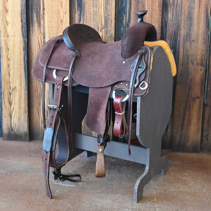 15.5" JEFF SMITH BUSTER WELCH COW HORSE SADDLE