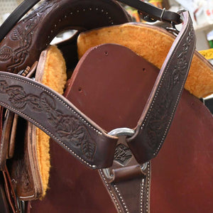 15.5" USED RANCH CUTTER SADDLE Saddles Teskeys