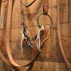 Bridle Rig -  D-Ring Smooth Snaffle SBR051 Sale Barn MISC   
