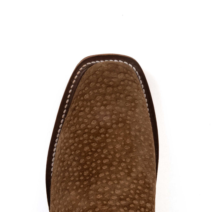 Rios of Mercedes Men's Cutter Toe Malt Carpincho Western Boot