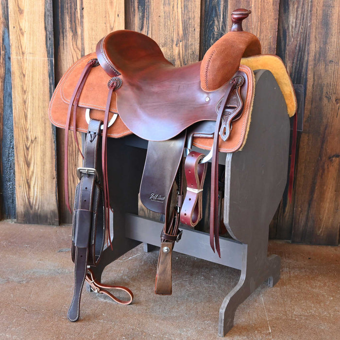 16" JEFF SMITH SMITH BUSTER WELCH COW HORSE SADDLE
