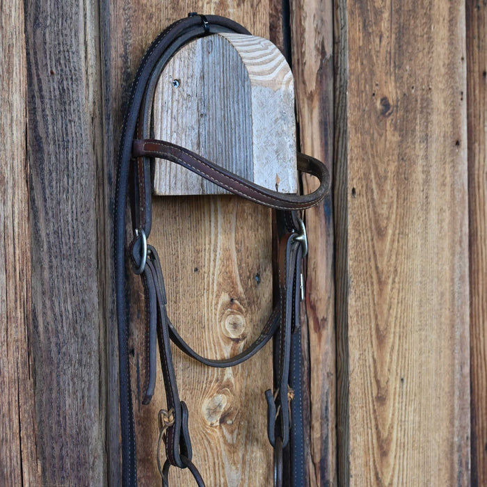 Greg Darnell D-Ring Snaffle Bridle Rig w/Browband Headstall
