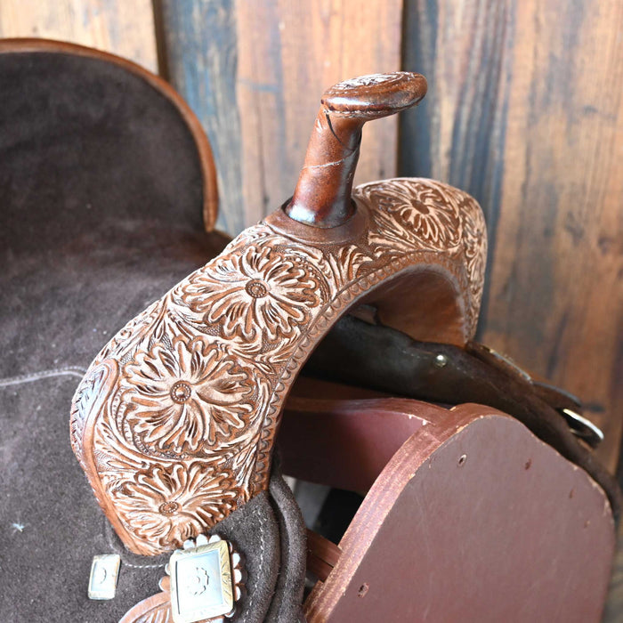 14" SEVEN LIGHTWEIGHT (WOOD TREE) BARREL SADDLE