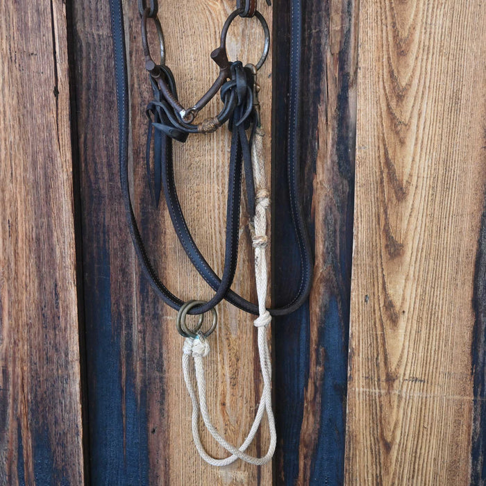 Greg Darnell D-Ring Snaffle Bridle Rig w/Browband Headstall