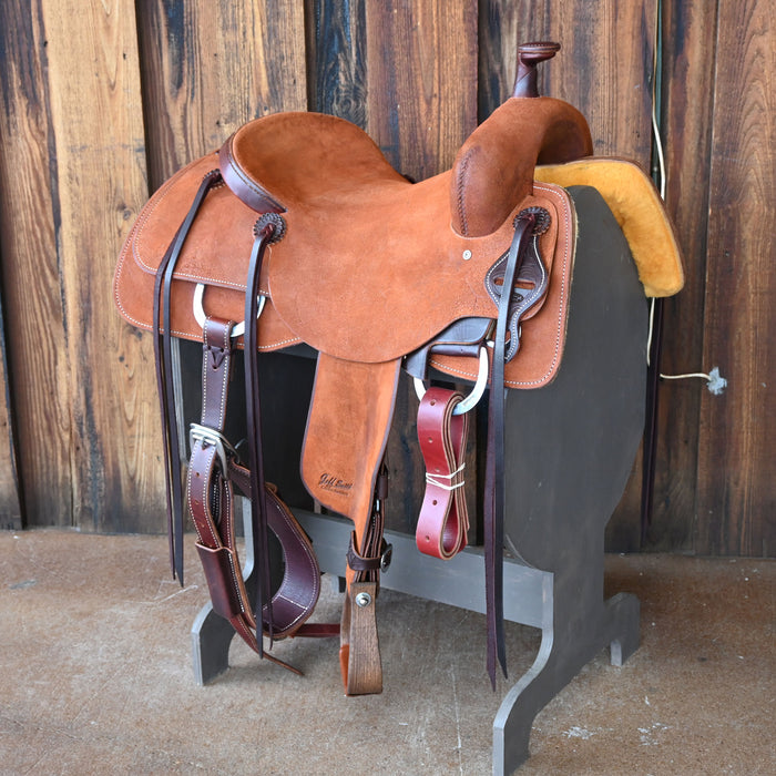16" JEFF SMITH BUSTER WELCH RANCH CUTTER SADDLE Saddles - New Jeff Smith