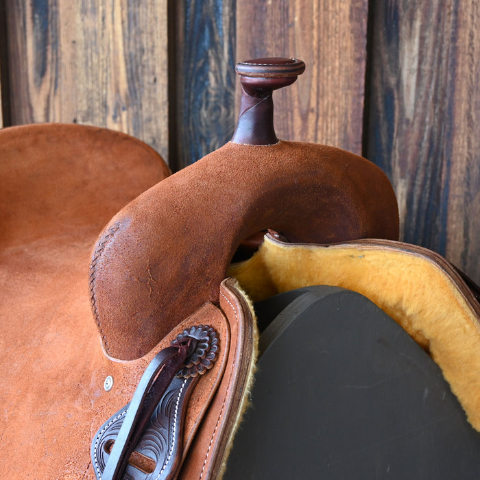 16" JEFF SMITH BUSTER WELCH RANCH CUTTER SADDLE Saddles - New Jeff Smith