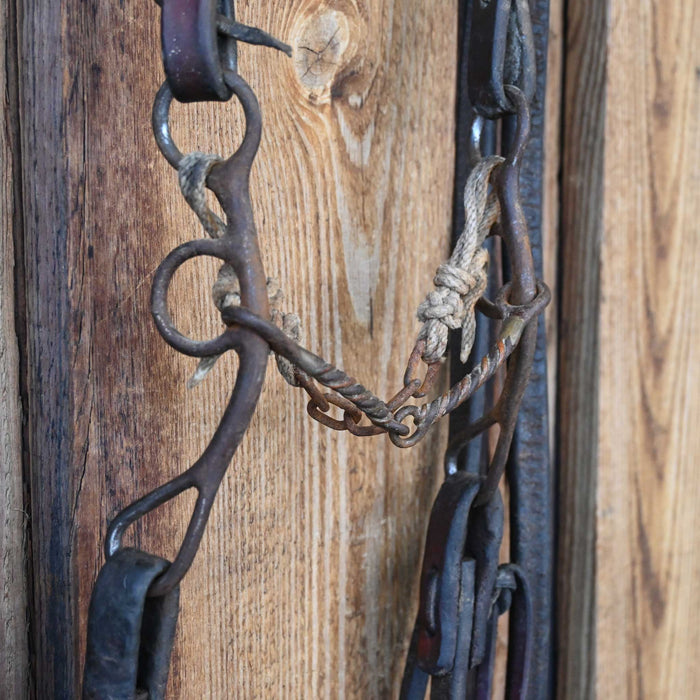 Twisted Copper Snaffle Gag Bridle Rig w/Single Ear Headstall
