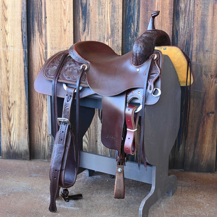 15" JEFF SMITH BEAU GALYEAN CUTTING SADDLE