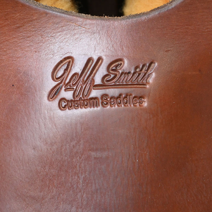 17" USED JEFF SMITH CUTTING SADDLE Saddles - Used Jeff Smith