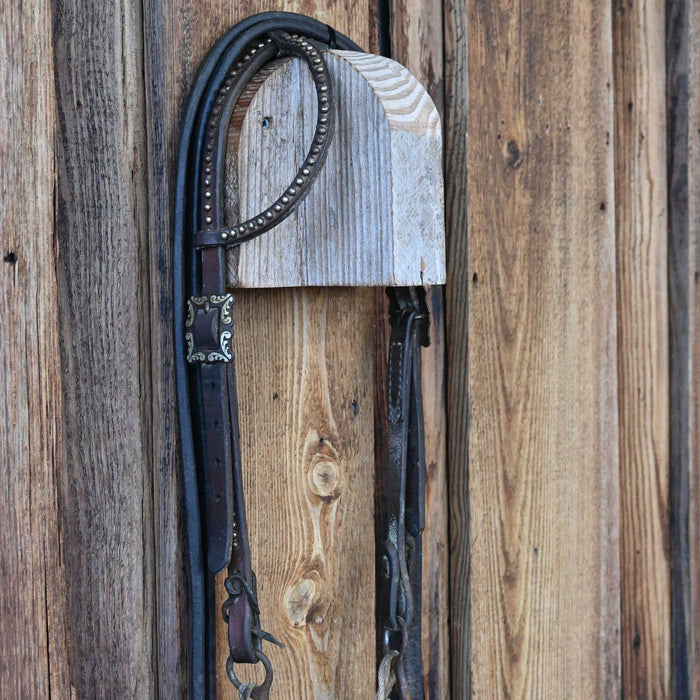 Twisted Copper Snaffle Gag Bridle Rig w/Single Ear Headstall
