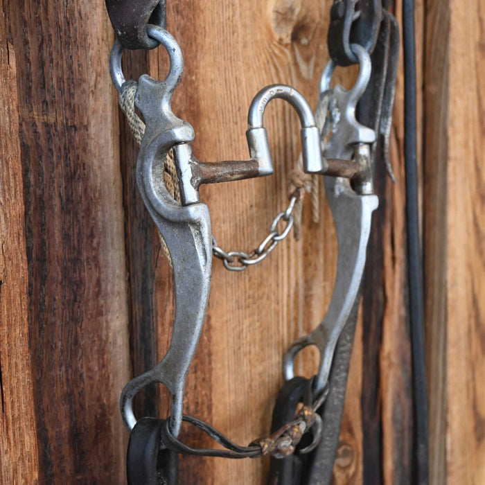 Dennis Moreland Correction Bridle Rig w/Split Ear Headstall
