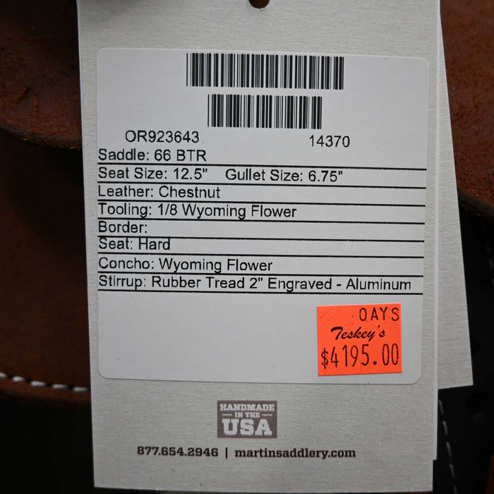 12.5" MARTIN BTR BARREL SADDLE