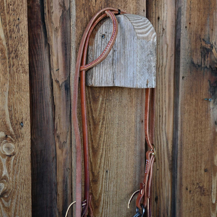 Josh Ownbey Slow Twist Hinge Port Bridle Rig w/Single Ear Headstall