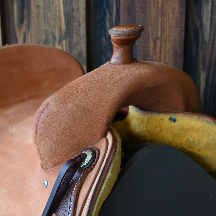 16" JEFF SMITH BUSTER WELCH RANCH CUTTER SADDLE Saddles - New Jeff Smith