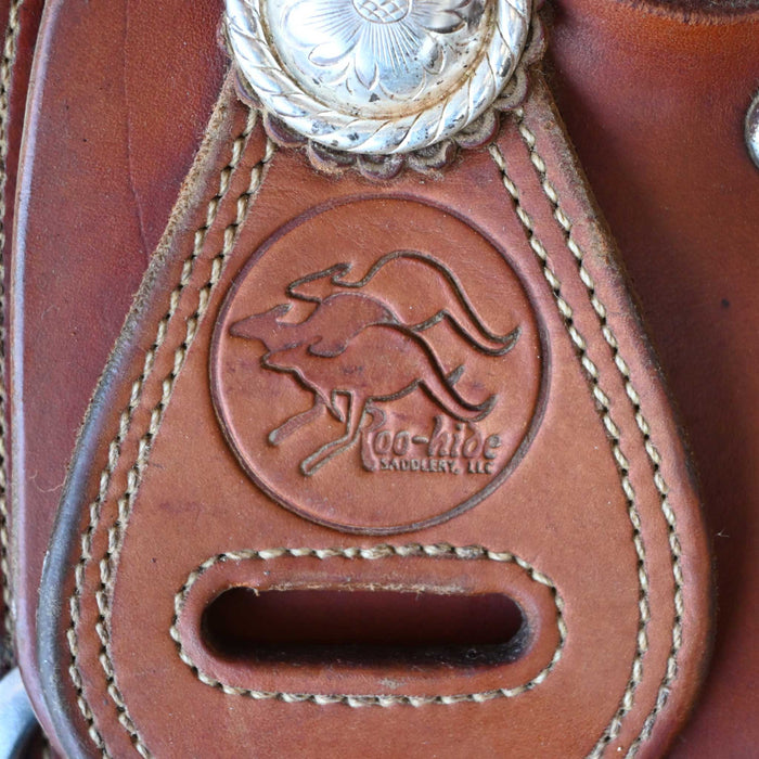 17" USED ROO HIDE CUTTING SADDLE