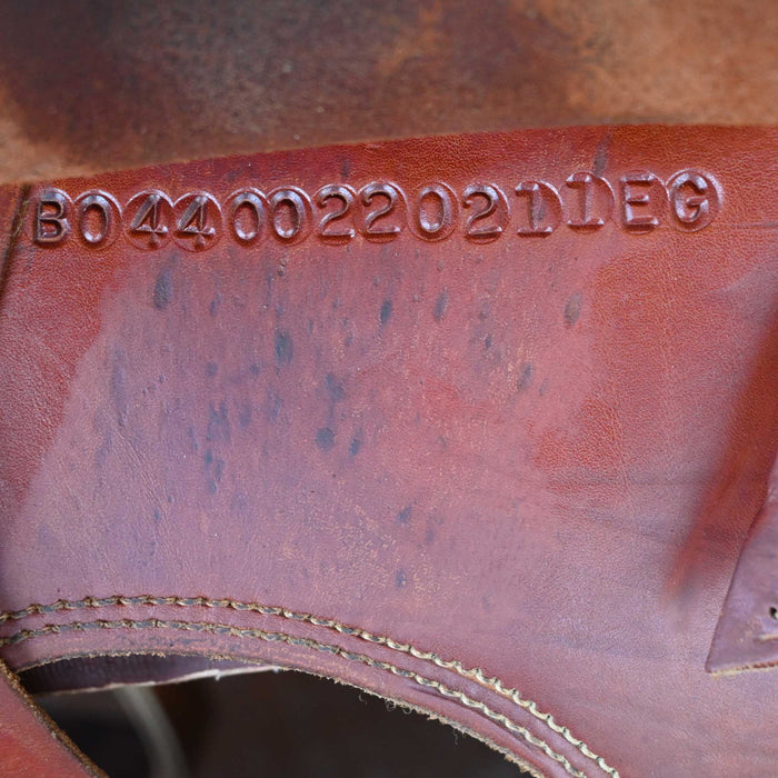 17" USED ROO HIDE CUTTING SADDLE