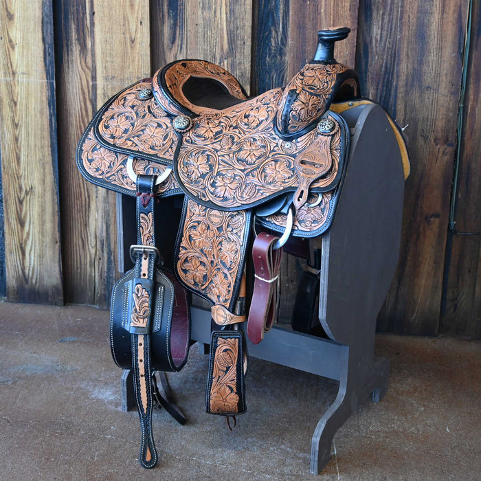 14" JEFF SMITH TEAM ROPING SADDLE