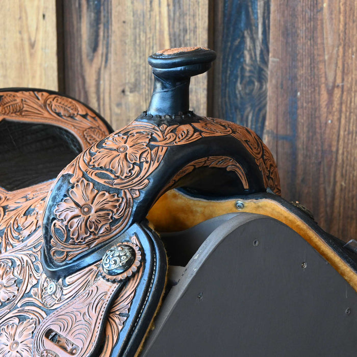 14" JEFF SMITH TEAM ROPING SADDLE