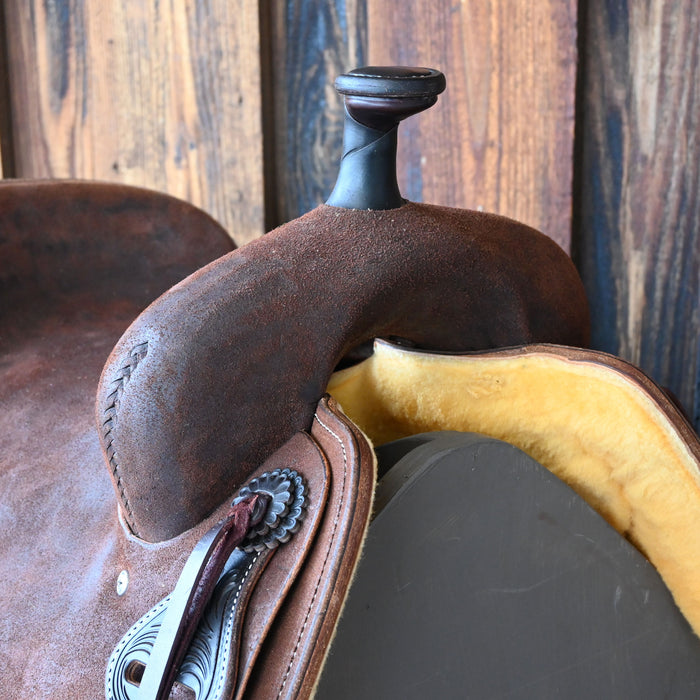 15.5" JEFF SMITH BUSTER WELCH RANCH CUTTER SADDLE Saddles - New Jeff Smith