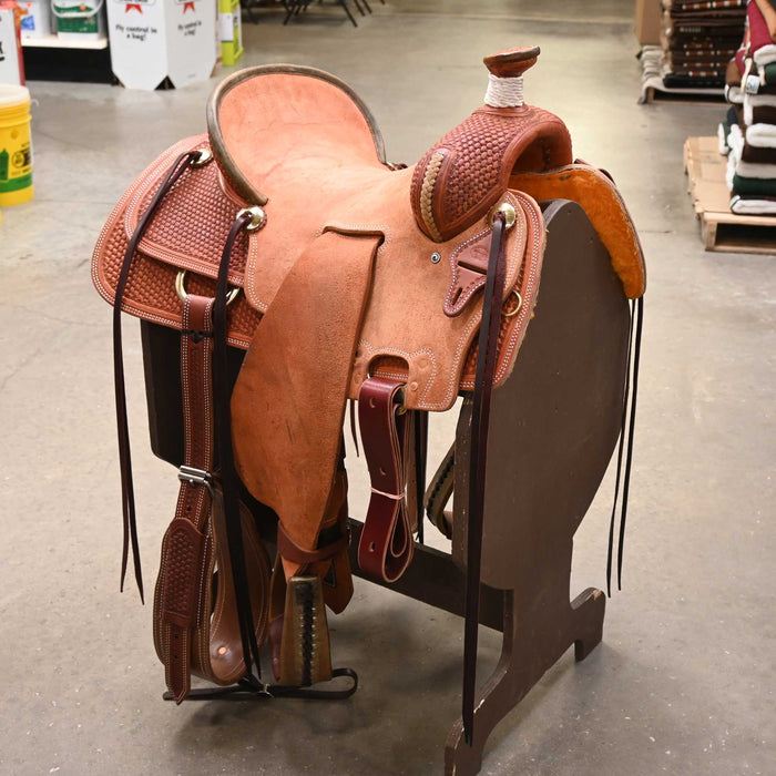 15" TESKEY'S RANCH ASSOCIATION SADDLE Saddles - New Teskey's Saddlery