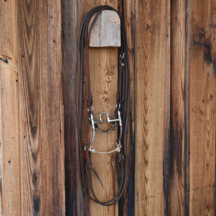 Bill Freeman Correction Bridle Rig w/Split Ear Headstall