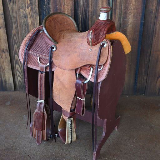 13.5" TESKEY'S YOUTH RANCH ASSOCIATION SADDLE Saddles - New Teskey's Saddlery
