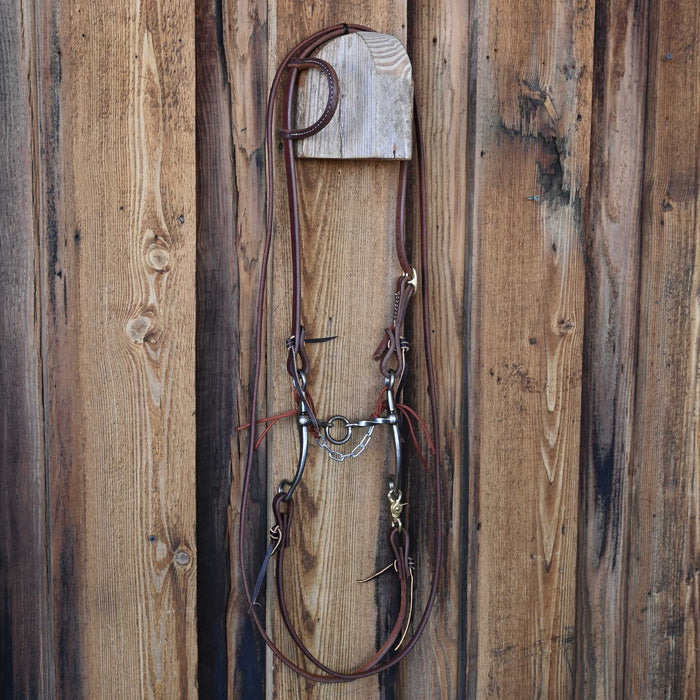 Kerry Kelley 65 Slow Twist Lifesaver Bridle Rig w/Single Ear Headstall