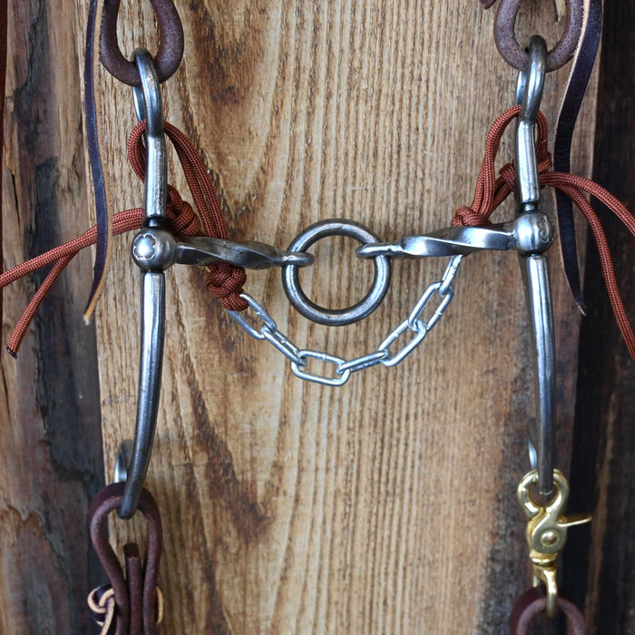 Kerry Kelley 65 Slow Twist Lifesaver Bridle Rig w/Single Ear Headstall