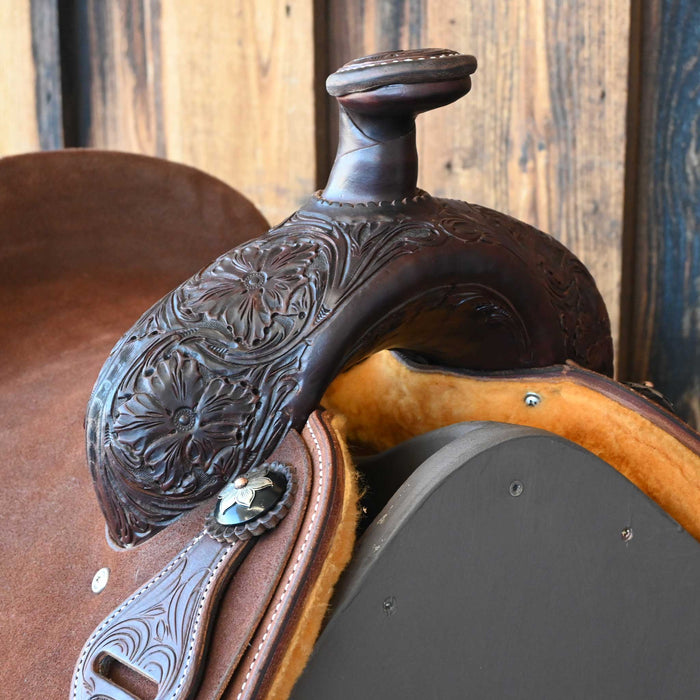 14.5" JEFF SMITH TEAM ROPING SADDLE