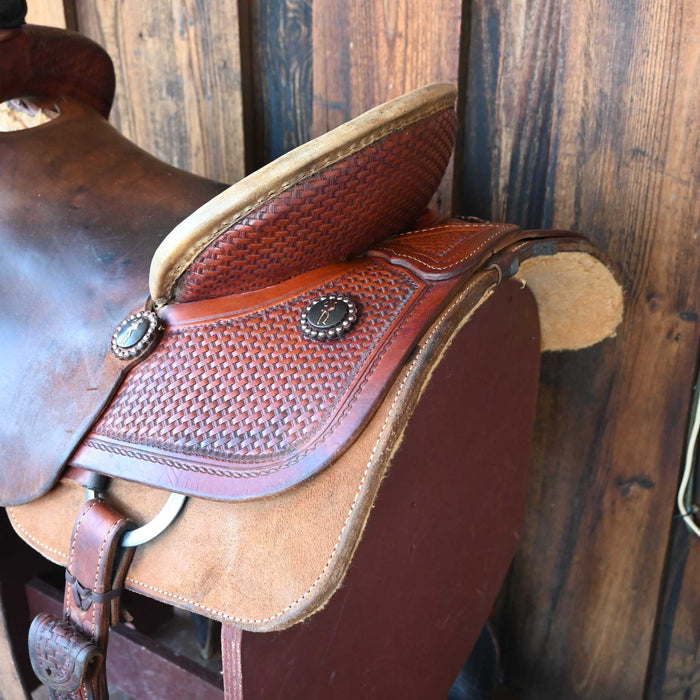 16.5" USED SRS RANCH SADDLE