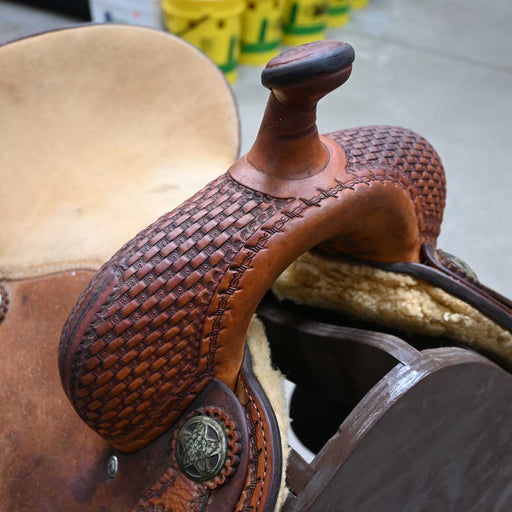 13" USED COATS BARREL SADDLE Saddles - Used Coats Saddlery