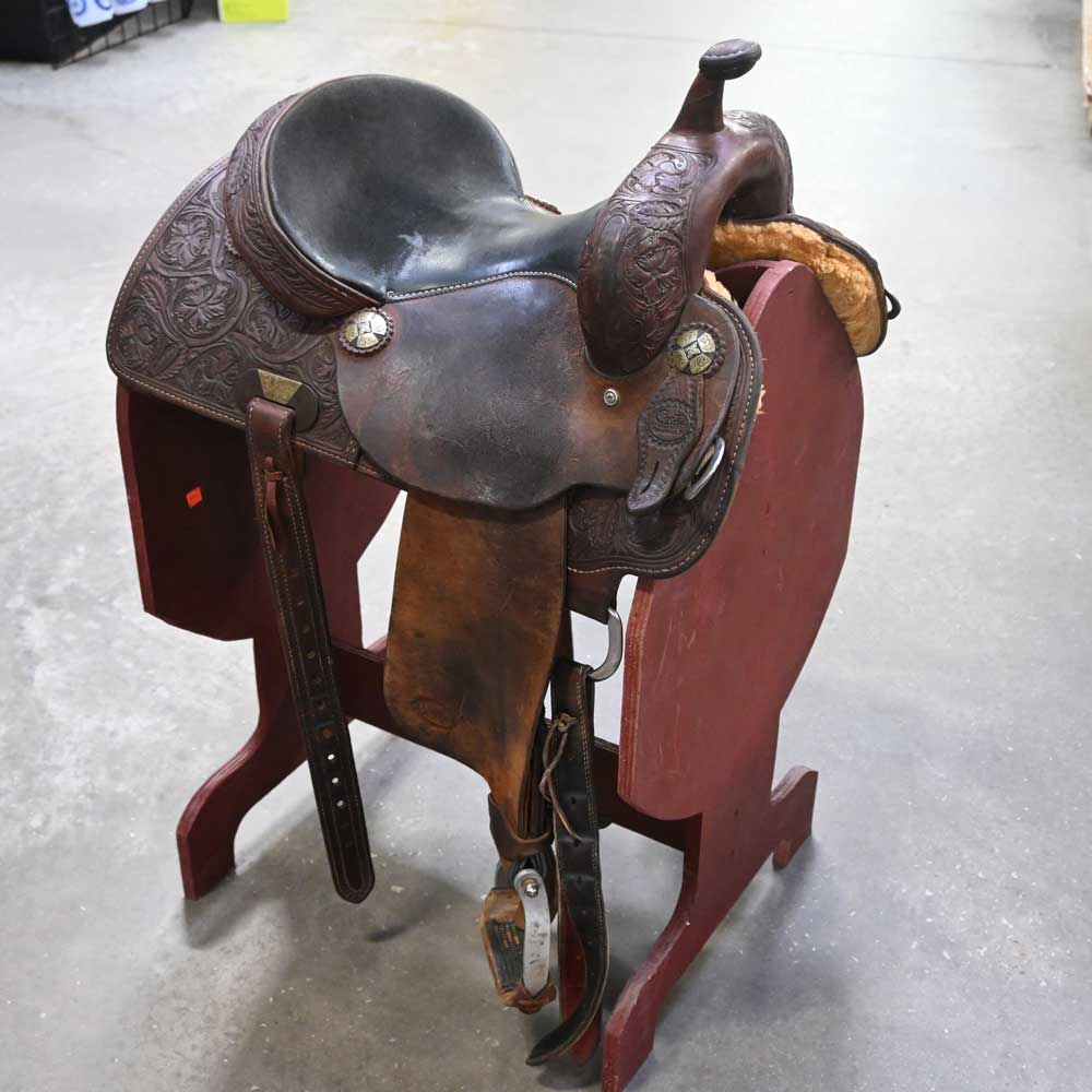 14" USED COATS BARREL SADDLE Saddles Coats Saddlery