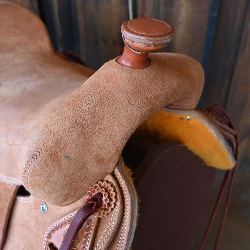 17" TESKEY'S STRIP DOWN RANCH SADDLE Saddles - New Teskey's Saddlery