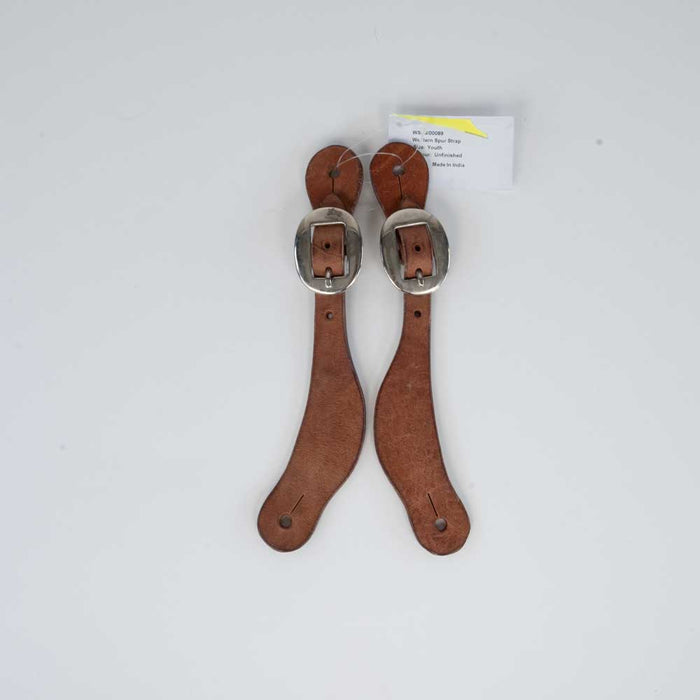 NEW Western Harness Leather Youth / Ladies Spur Straps Sale Barn Teskeys