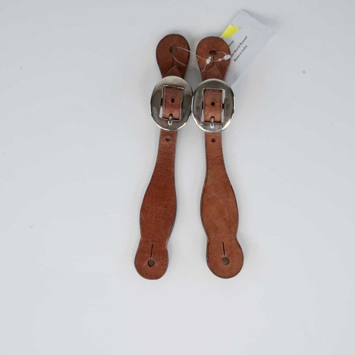 NEW Western Harness Leather Youth / Ladies Spur Straps Sale Barn Teskeys