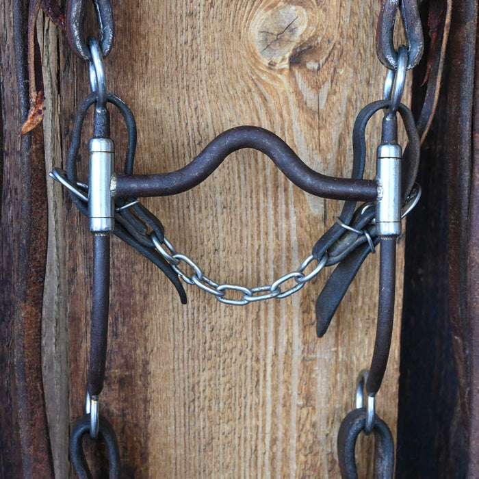 Edwards Solid Port Bridle Rig w/Single Ear Headstall