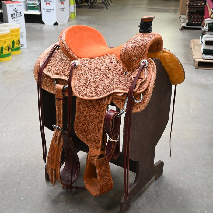 16" USED TESKEY'S RANCH SADDLE